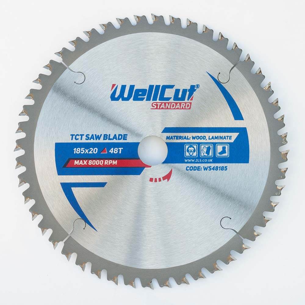 Пиляльний диск WellCut 185x20 мм, 48Т ламінат